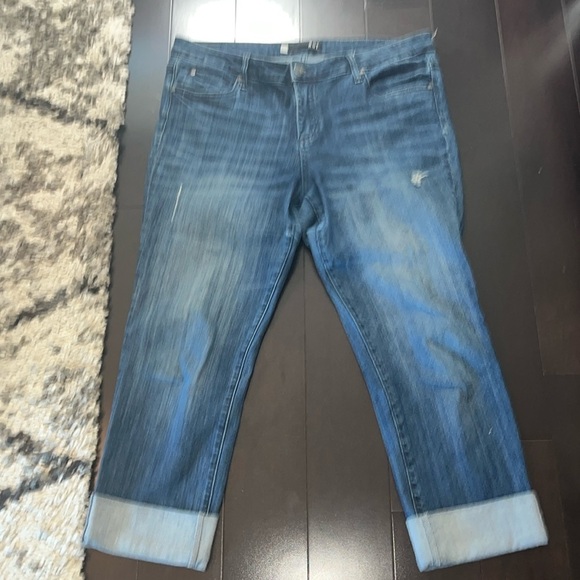 KUT From the KLOTH CATHERINE BOYFRIEND Jeans Sz 14 Excellent Condition - Picture 1 of 7